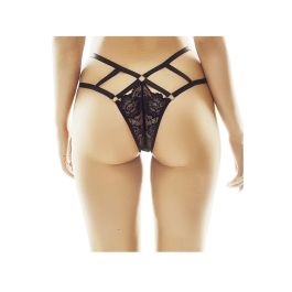 Bragas con Encaje Anaïs Negro XXL/XXXL