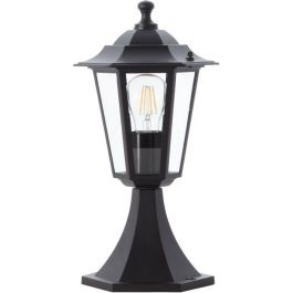 Brilliant BRI4004353349393 Borne Exterior Carleen Negro E27 Max 60W (Bombilla no incluida)