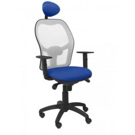 Silla Piqueras Y Crespo Jorquera Brazos Regulables Cabecero Fijo Mecanismo Sincro Con Regulador De Tension Respaldo De Malla Gris Y Asiento Tapizado Bali Azul Precio: 350.68999966. SKU: S5702797