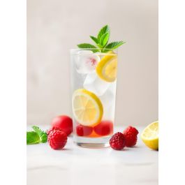 Inde Cubitera Flexible de Silicona para 6 Cubitos de Hielo Lua Quttin, 16.5x11.3x5 cm (24 Unidades)