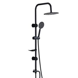 Columna de Ducha Fontastock Negro Acero Inoxidable ABS Precio: 51.99838875. SKU: B16Z8Y5YNE