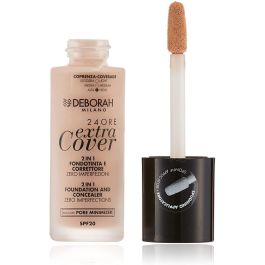 Deborah Fondotinta Base de Maquillaje Larga Duración 24 Horas Extra Cobertura - Tono 01 Precio: 14.49999991. SKU: S4502703