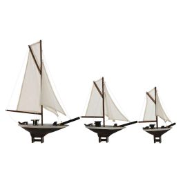 Barco Mediterraneo DKD Home Decor Crudo Marron 8 x 70 x 55 cm Set de 3 Precio: 100.58999951. SKU: B1AR9J52FW