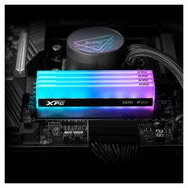 ADATA AX5U6400C3216G-CLANRSG Memoria RAM DDR5 16GB 6400MHz CL32 Lancer Neon RGB Intel XMP AMD EXPO Plata