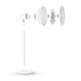 Duux Ventilador de Pie Silencioso Essence Blanco, 7 Velocidades, Oscilación Horizontal y Vertical, Temporizador, 13 dB Duux Ventilador de Pie Silencioso Essence Blanco, 7 Velocidades, Oscilación Horizontal y Vertical, Temporizador, 13 dB