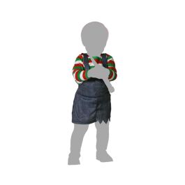 Disfraz Muñeca Sangrienta Bebé Niña con Camiseta y Mono 12-24 Meses Halloween Terror