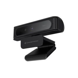 Conceptronic Amdis Webcam FHD 1080P USB con Reconocimiento Facial Windows Hello 30FPS Ángulo 80º