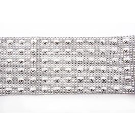 DKD Home Decor Decoración de Navidad Moderna Plateada de PVC, 150 cm Ancho x 12 cm Largo x 0.1 cm Alto Precio: 2.50000036. SKU: B173RA8YDJ
