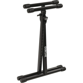 QUIKLOK Soporte Universal Ms237 Formato "X" para Amplificador, Monitores, Teclado (Extensible y Ajustable)