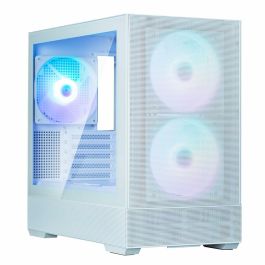 Zalman P30 Air White Mini Tower PC Blanco para placas Micro-ATX y Mini-ITX con ventana lateral de vidrio templado