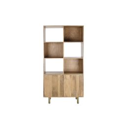 DKD Home Decor Estanteria Natural Dorado 90 x 40 x 180 cm