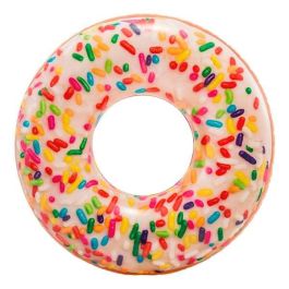 Flotador rueda donut blanco caramelos 99x25 cm (+ 9 años) - modelos surtidos Flotador rueda donut blanco caramelos 99x25 cm (+ 9 años) - modelos surtidos