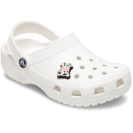 Pin Crocs 10010299 Blanco Natural Vaca Pin Zuecos