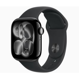 Apple Watch S11 Aluminium Cellular 42mm Diamantschwarz (Sportarmband schwarz S/M)