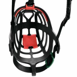 Hunter Bozal Albury 4 con Protección Extraíble Anti-Cebos, Plástico Resistente y Cómodo, Transpirable para Perro Negro