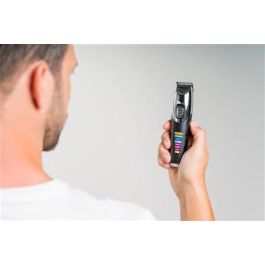 Wahl 09893-0443 Cortapelos para Barba, Batería de Litio 240 min, 8 Peines Guía, Carga Rápida, 1.5-13mm, Cuchillas de Precisión
