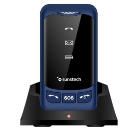 Sunstech CELT25BL Teléfono Móvil para Personas Mayores con Botón SOS, 4G, Pantalla 2.8", Dual SIM, Azul Precio: 61.4317. SKU: B144GJFXL4