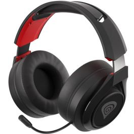 GENESIS Selen 400 Auriculares Inalámbrico y alámbrico Diadema Juego Negro, Rojo