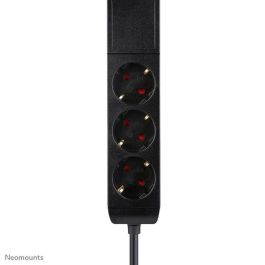 Neomounts DS22-840BL6 Regleta de Escritorio VOLT con Abrazadera, USB-C y USB-A Carga Rápida, 20W PD, 1.4m, Negra