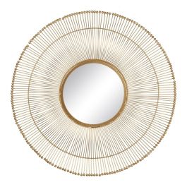 Espejo de pared 76 x 4 x 76 cm Dorado Metal Precio: 113.50000013. SKU: S8802790