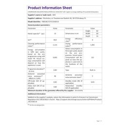 Lavavajillas AEG FSB53617Z Blanco
