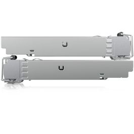 Ubiquiti SFP Módulo Transceptor de Fibra Óptica Multimodo Dúplex 1 Gbps con 2 Conectores LC, Alcance 550m (Pack de 2)
