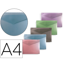 Dosier Sobre Carchivo Metal Pp Velcro Fº 200Mic Surtidos Pack De 10 (Set de 3) Precio: 9.5000004. SKU: B18TPQZXKB