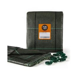 Fun And Go Malla de Suelo para Camping Color Verde 3 x 3 m