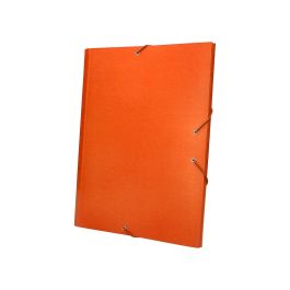 Carpeta Clasificadora Liderpapel 12 Departamentos Folio Prolongado Carton Forrado Naranja