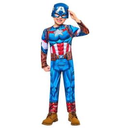 Rubies Disfraz Capitan America Black Line Infantil Talla 3-4 Años Precio: 25.7900005. SKU: B1ARQYAEEX