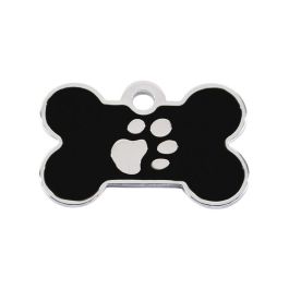 Placa identificativa para collar Imarc Bone Negro Plata Precio: 11.68999997. SKU: B1GLZSQPGN