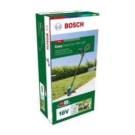 Bosch EasygrassCut 18-230 Cortabordes Inalámbrico PowerForall con Batería y Cargador para Jardines Grandes