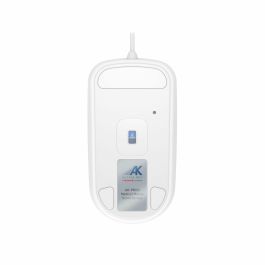 Cherry AK-PMH3 Mouse Médico Sellado con Sensor de Desplazamiento Cordado Blanco IP68