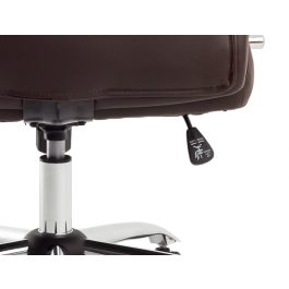Q-connect Silla Direccion Vero NA Similpiel Base Metalica Ruedas Premium Color Marron Altura Max 1210mm Ancho 650mm Profundidad 730mm