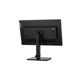 Lenovo T24 m-20 Monitor ThinkVision 23.8" 1920x1080 IPS USB-C Ethernet 60Hz Ergonómico NearEdgeless Eyesafe para Oficina