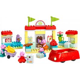 LEGO DUPLO 10434 Set de Juego Supermercado de Peppa Pig – juguete infantil para niños de 2+ años