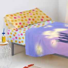 Sábana Bajera HappyFriday MR FOX Multicolor Cama de 90