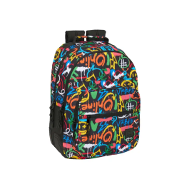 Safta Mochila Doble con Cantoneras Adaptable a Carro Graffiti 420x320x150 mm Precio: 39.93. SKU: B182FN633L