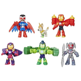 Hasbro Pack Vengadores Iron Man Y His Awesome Friends G1255 Figuras Marvel 7.6cm Precio: 25.4999998. SKU: B1CE4XSQ82