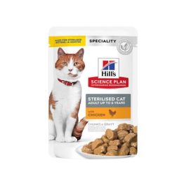 Hill's Alimento para Gatos Esterilizados Sabor Pollo - 12 Bolsitas de 85g Precio: 23.4999996. SKU: B1EVSGW6D3