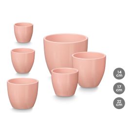 Set 3 Macetas Abombada 14 17 22Cm Rosa Mate Ibergarden Set 3 Macetas Abombada 14 17 22Cm Rosa Mate Ibergarden Precio: 15.49999957. SKU: B19LR8QARX