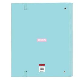 Carpeta de anillas Moos Butterflies Azul 27 x 32 x 3.5 cm Carpeta de anillas Moos Butterflies Azul 27 x 32 x 3.5 cm