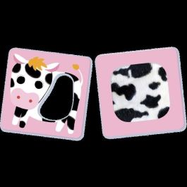 PETIT NATHAN The Touch Farm - Juego Sensorial Interactivo para Bebés +12 Meses: Explora Animales, Desarrolla Habilidades Motoras, Memoria y Asociación