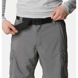 Pantalón Corto Deportivo Columbia Silver Ridge Montaña Gris