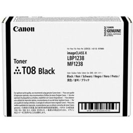 Canon 3010C006 Toner T08 Negro para i-SENSYS X 1238/1238Pr/1238i/1238iF - 11.000 páginas Precio: 121.58999963. SKU: S8423125