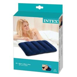 Almohada hinchable flocada 43x28x9 cm