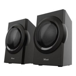 Trust 23696 Yuri Altavoces 2.1 con Subwoofer de madera 5.25", 60W RMS, control de volumen con cable para PC, Portátil Trust 23696 Yuri Altavoces 2.1 con Subwoofer de madera 5.25", 60W RMS, control de volumen con cable para PC, Portátil