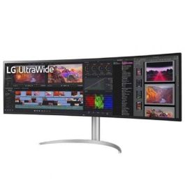 Monitor Gaming Ultrapanorámico Curvo LG UltraGear 49WQ95C-W 49"/ Dual QHD/ Multimedia/ Regulable en altura/ Blanco Monitor Gaming Ultrapanorámico Curvo LG UltraGear 49WQ95C-W 49"/ Dual QHD/ Multimedia/ Regulable en altura/ Blanco
