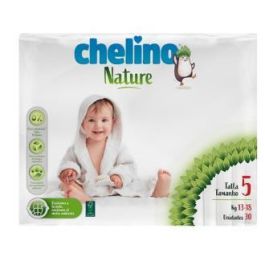 Chelino Pañal Nature Talla 5 (13-18 kg) 30 Unidades Chelino Pañal Nature Talla 5 (13-18 kg) 30 Unidades Precio: 10.50000006. SKU: B18Q5F9A2Y