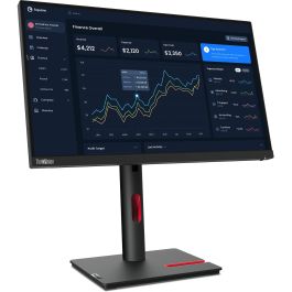 Lenovo ThinkVision T22i-30 Monitor IPS 21.5" Full HD 1920x1080, Sin Bordes, Ergonómico, Baja Luz Azul TÜV